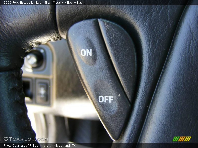 Silver Metallic / Ebony Black 2006 Ford Escape Limited