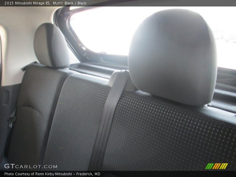 Rear Seat of 2015 Mirage ES