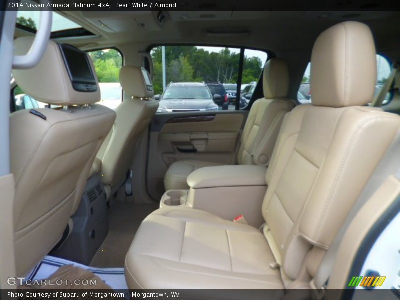 Rear Seat of 2014 Armada Platinum 4x4