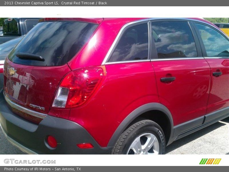 Crystal Red Tintcoat / Black 2013 Chevrolet Captiva Sport LS