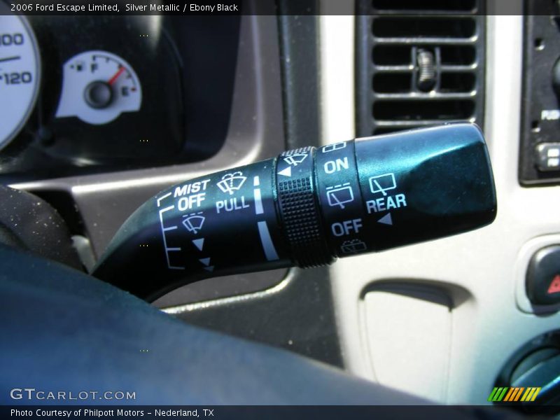 Silver Metallic / Ebony Black 2006 Ford Escape Limited