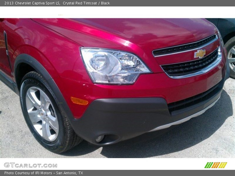 Crystal Red Tintcoat / Black 2013 Chevrolet Captiva Sport LS