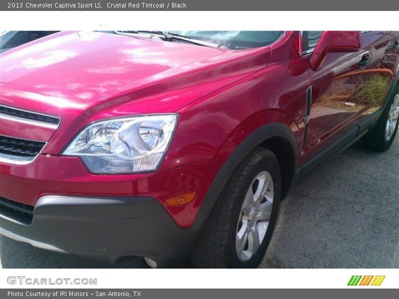 Crystal Red Tintcoat / Black 2013 Chevrolet Captiva Sport LS