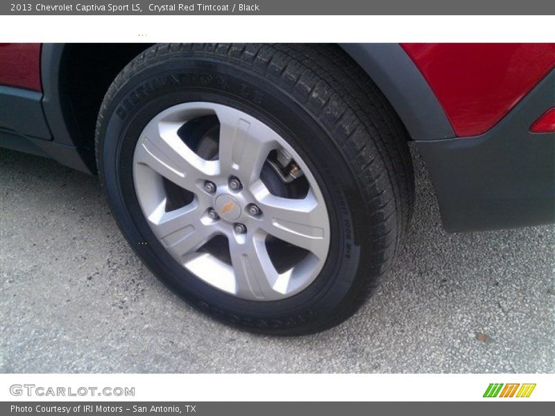 Crystal Red Tintcoat / Black 2013 Chevrolet Captiva Sport LS