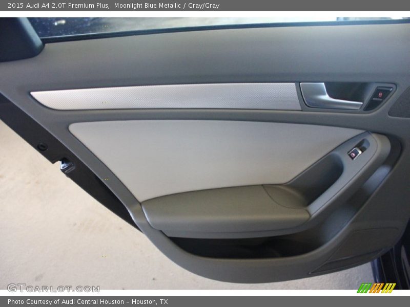 Moonlight Blue Metallic / Gray/Gray 2015 Audi A4 2.0T Premium Plus