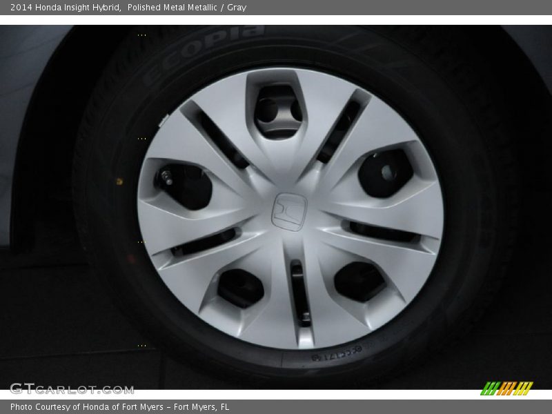 Polished Metal Metallic / Gray 2014 Honda Insight Hybrid
