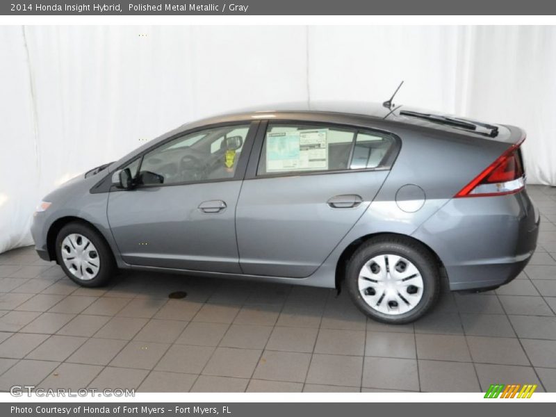Polished Metal Metallic / Gray 2014 Honda Insight Hybrid