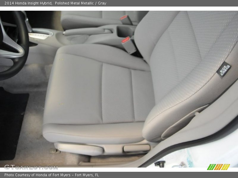 Polished Metal Metallic / Gray 2014 Honda Insight Hybrid