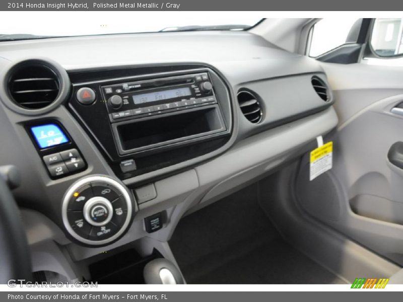 Polished Metal Metallic / Gray 2014 Honda Insight Hybrid