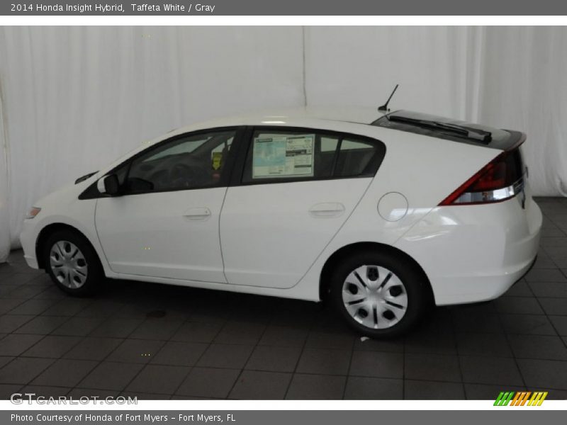 Taffeta White / Gray 2014 Honda Insight Hybrid