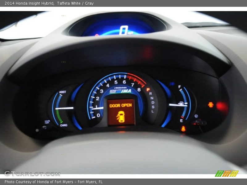Taffeta White / Gray 2014 Honda Insight Hybrid