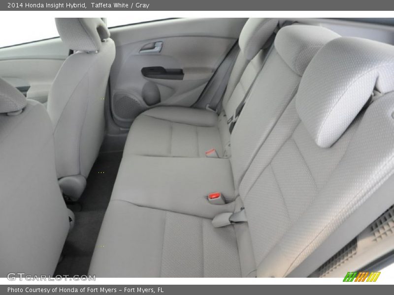 Taffeta White / Gray 2014 Honda Insight Hybrid