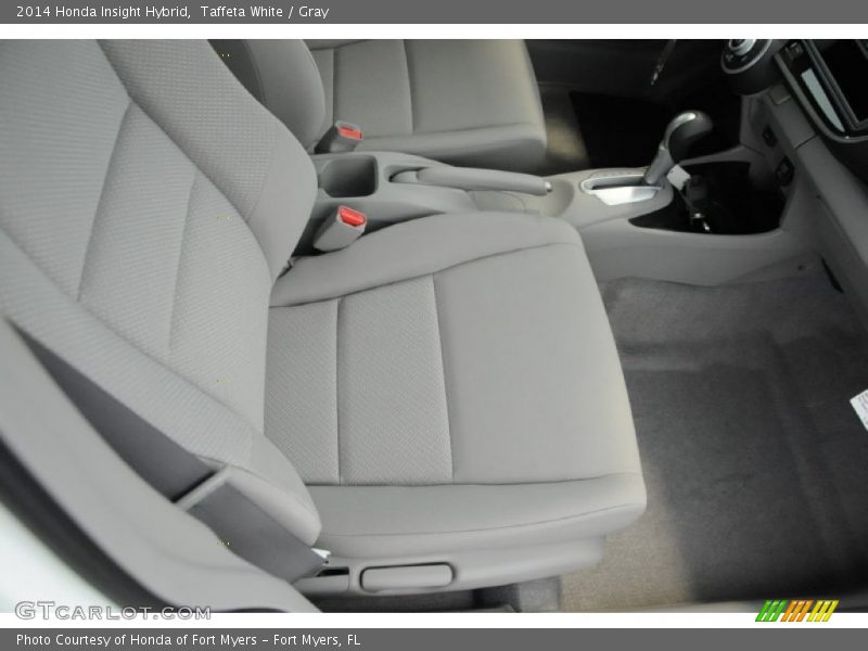 Taffeta White / Gray 2014 Honda Insight Hybrid