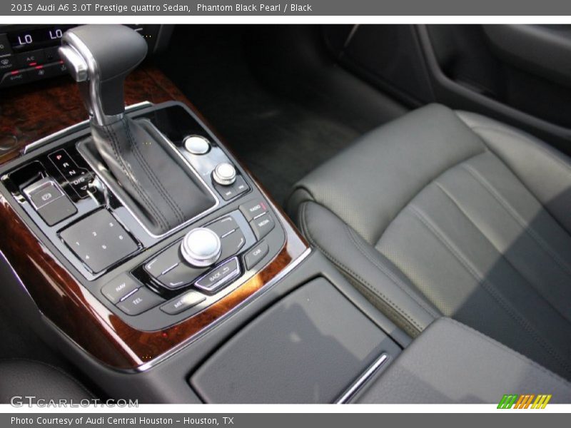 Phantom Black Pearl / Black 2015 Audi A6 3.0T Prestige quattro Sedan