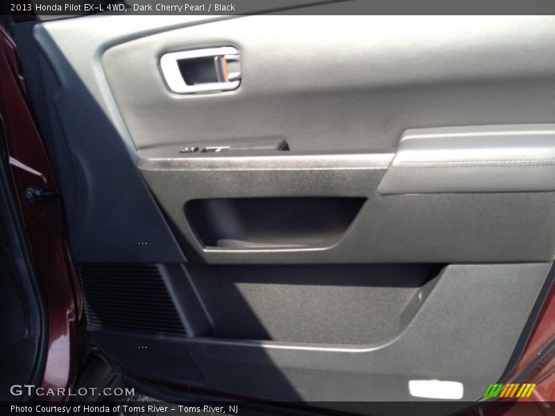 Dark Cherry Pearl / Black 2013 Honda Pilot EX-L 4WD