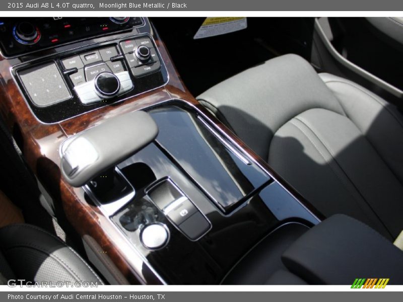 Moonlight Blue Metallic / Black 2015 Audi A8 L 4.0T quattro
