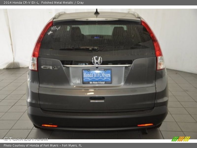 Polished Metal Metallic / Gray 2014 Honda CR-V EX-L