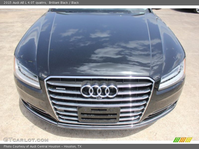 Brilliant Black / Black 2015 Audi A8 L 4.0T quattro