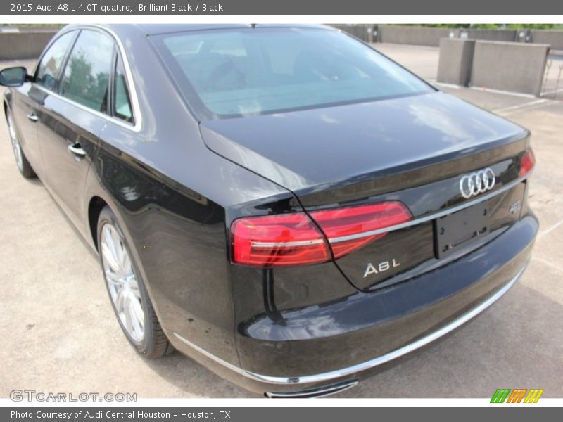 Brilliant Black / Black 2015 Audi A8 L 4.0T quattro
