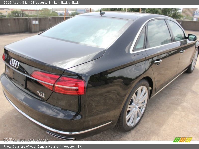 Brilliant Black / Black 2015 Audi A8 L 4.0T quattro