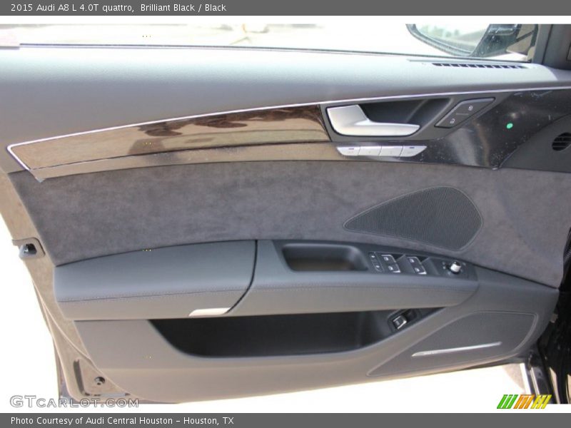 Brilliant Black / Black 2015 Audi A8 L 4.0T quattro