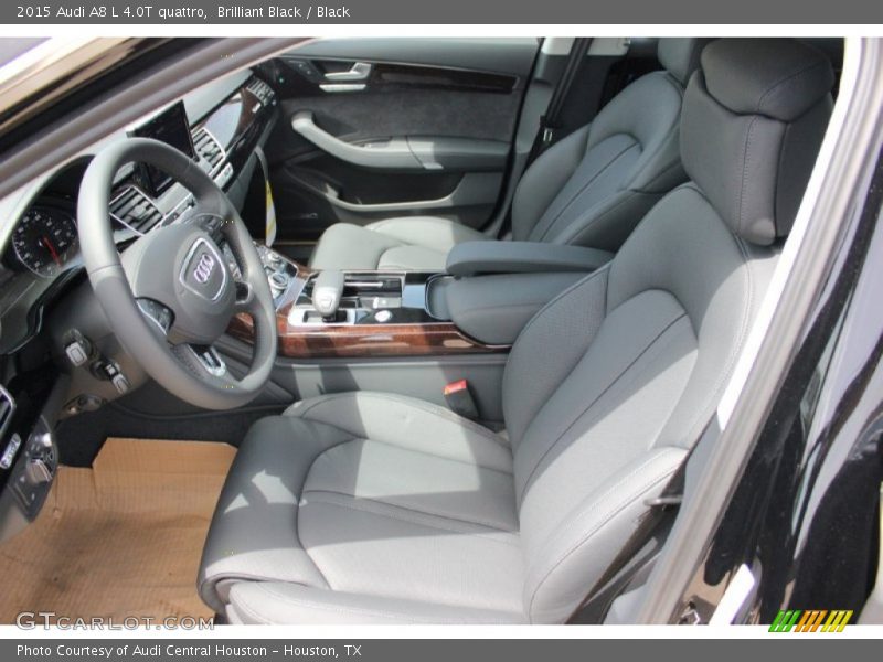 Brilliant Black / Black 2015 Audi A8 L 4.0T quattro