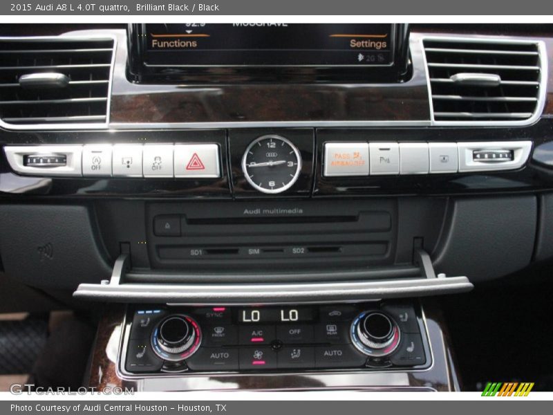 Brilliant Black / Black 2015 Audi A8 L 4.0T quattro