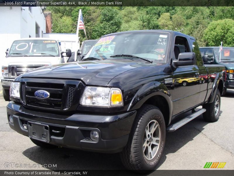 Black / Medium Dark Flint 2006 Ford Ranger Tremor SuperCab 4x4
