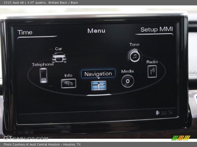 Brilliant Black / Black 2015 Audi A8 L 4.0T quattro