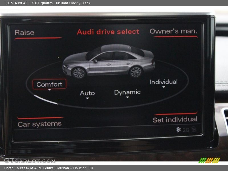 Brilliant Black / Black 2015 Audi A8 L 4.0T quattro