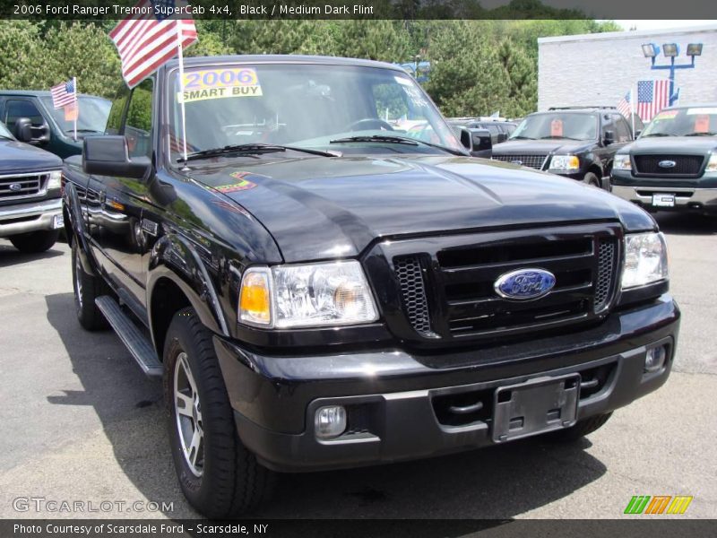 Black / Medium Dark Flint 2006 Ford Ranger Tremor SuperCab 4x4
