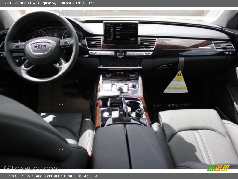 Brilliant Black / Black 2015 Audi A8 L 4.0T quattro