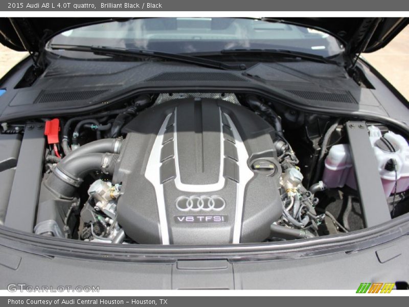 Brilliant Black / Black 2015 Audi A8 L 4.0T quattro