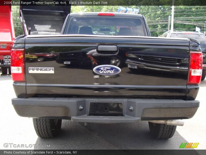 Black / Medium Dark Flint 2006 Ford Ranger Tremor SuperCab 4x4