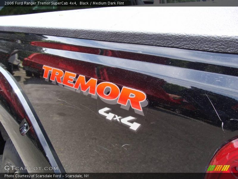 Black / Medium Dark Flint 2006 Ford Ranger Tremor SuperCab 4x4