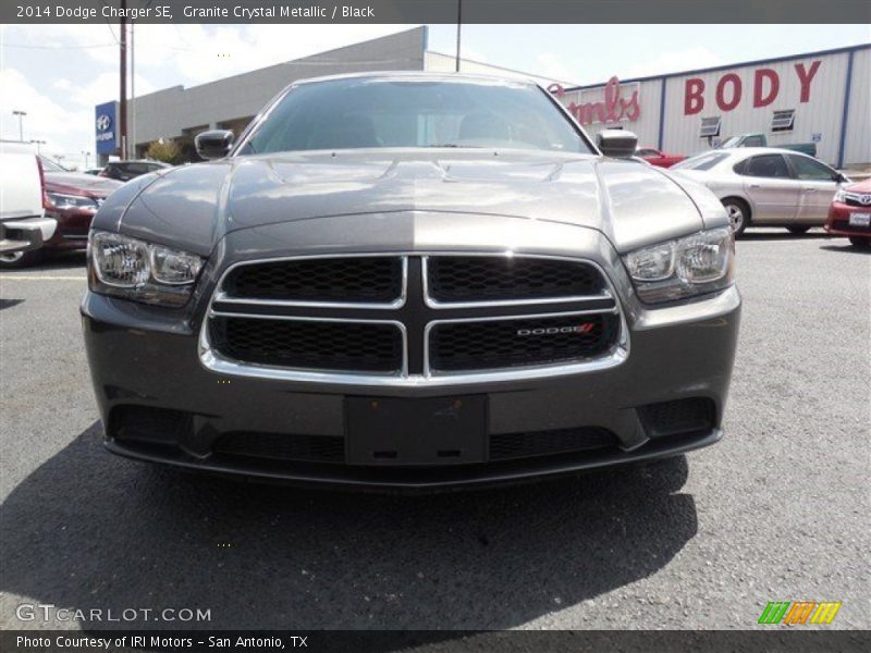 Granite Crystal Metallic / Black 2014 Dodge Charger SE