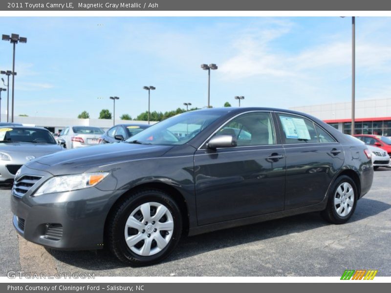 Magnetic Gray Metallic / Ash 2011 Toyota Camry LE