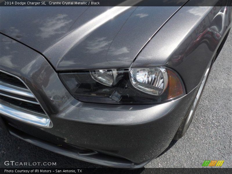 Granite Crystal Metallic / Black 2014 Dodge Charger SE