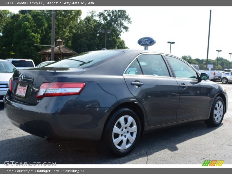 Magnetic Gray Metallic / Ash 2011 Toyota Camry LE