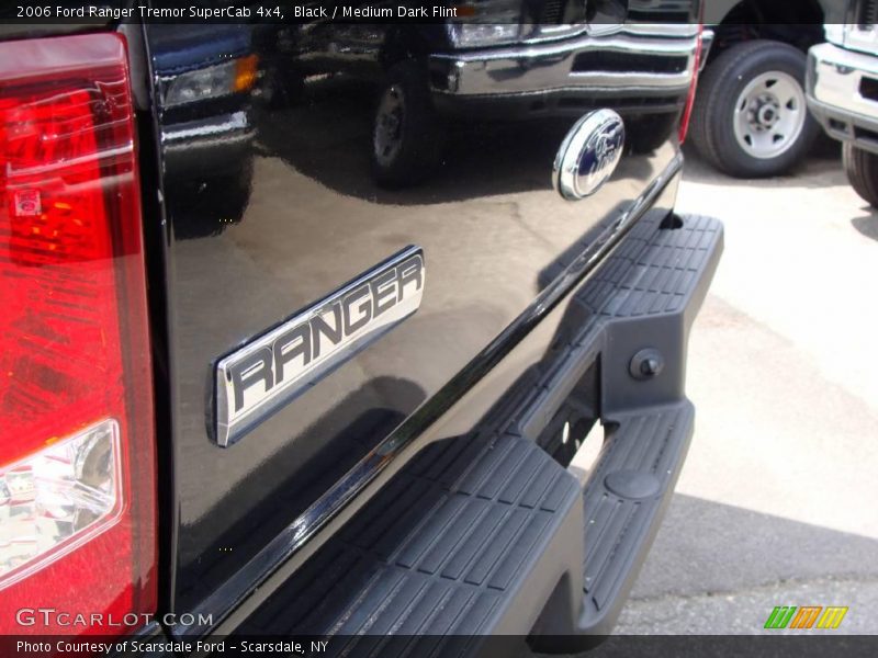 Black / Medium Dark Flint 2006 Ford Ranger Tremor SuperCab 4x4