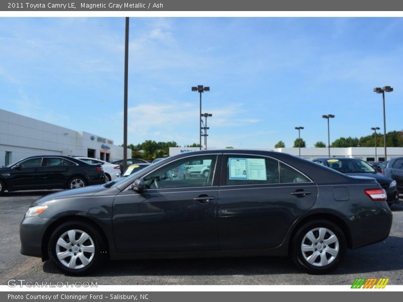 Magnetic Gray Metallic / Ash 2011 Toyota Camry LE
