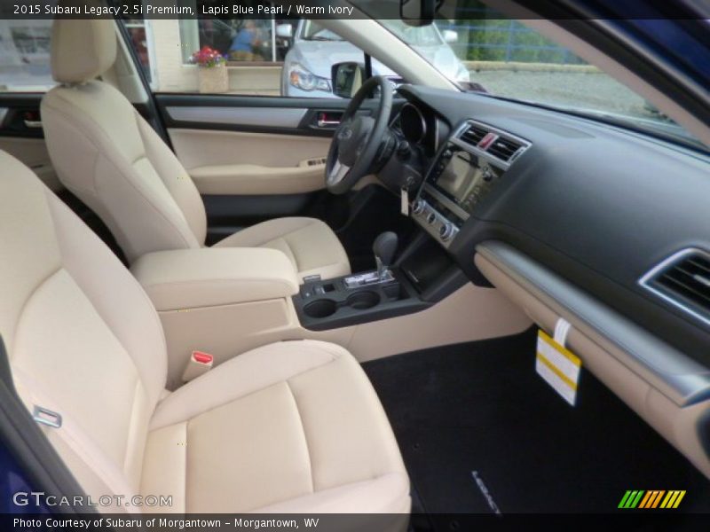 Lapis Blue Pearl / Warm Ivory 2015 Subaru Legacy 2.5i Premium