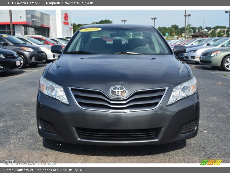 Magnetic Gray Metallic / Ash 2011 Toyota Camry LE