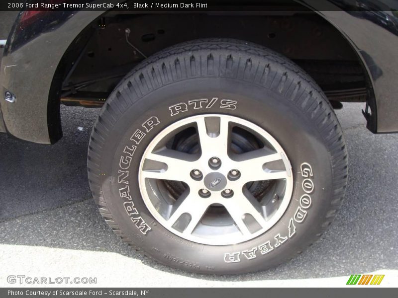 Black / Medium Dark Flint 2006 Ford Ranger Tremor SuperCab 4x4
