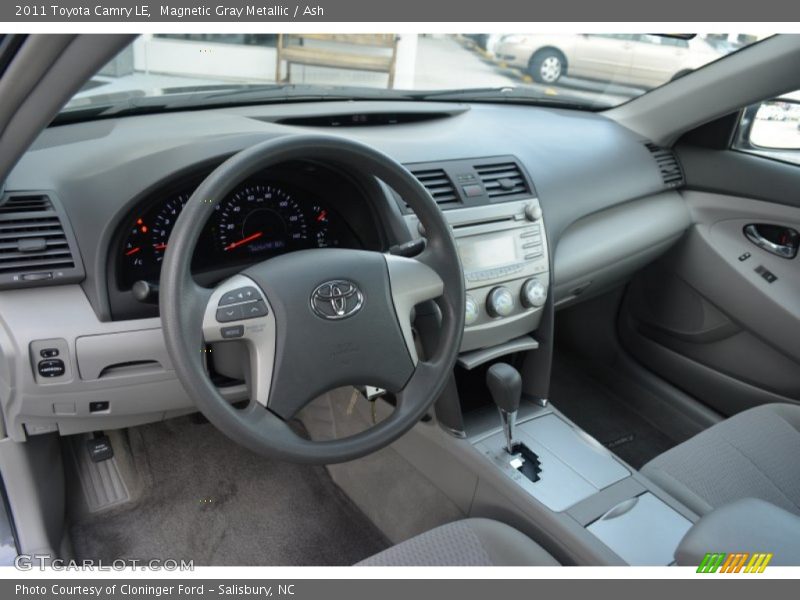 Magnetic Gray Metallic / Ash 2011 Toyota Camry LE