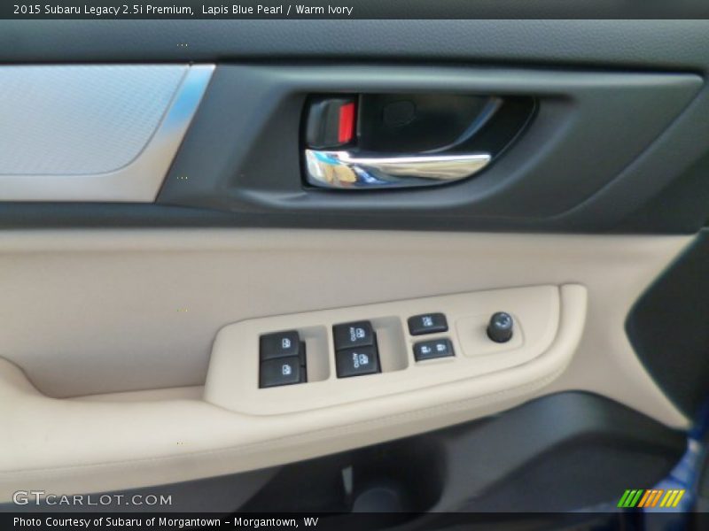 Lapis Blue Pearl / Warm Ivory 2015 Subaru Legacy 2.5i Premium