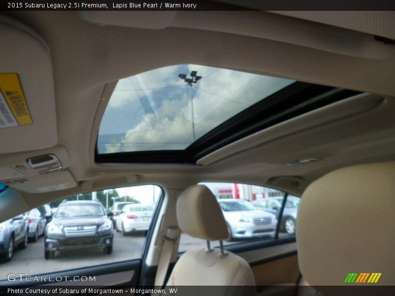 Lapis Blue Pearl / Warm Ivory 2015 Subaru Legacy 2.5i Premium