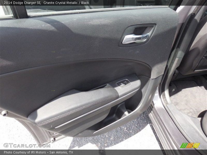 Granite Crystal Metallic / Black 2014 Dodge Charger SE