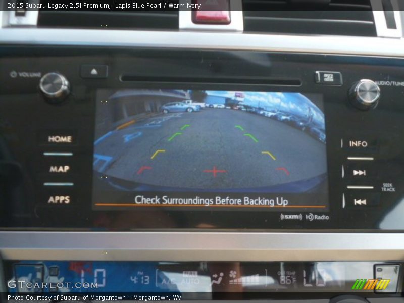 Lapis Blue Pearl / Warm Ivory 2015 Subaru Legacy 2.5i Premium
