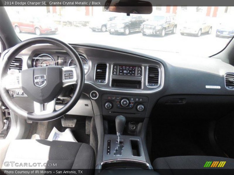 Granite Crystal Metallic / Black 2014 Dodge Charger SE